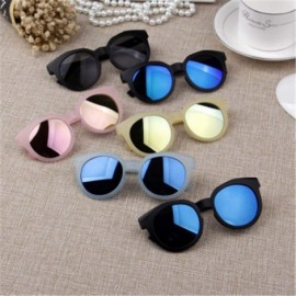 Oversized New Kids Sunglasses Grils Lovely Baby Sunglasses Children Glasses Sun GlassesUV400 - Multi-2 - CW18W0DXH6M $17.32