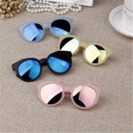 Oversized New Kids Sunglasses Grils Lovely Baby Sunglasses Children Glasses Sun GlassesUV400 - Multi-2 - CW18W0DXH6M $17.32