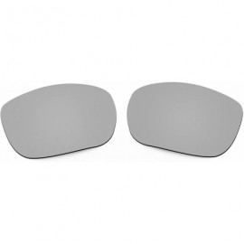 Goggle Replacement Lenses & T4 Screwdriver TwoFace Sunglasses - Silver Chrome-polarized - CX18G7AQ0LR $16.60