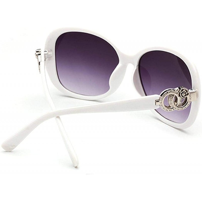 Goggle Fashion UV Protection Glasses Travel Goggles Outdoor Sunglasses Sunglasses - White - CV18Z57CUKM $19.89