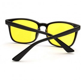 Oversized Unisex Retro Radiation Protection Anti-Blue Light Night Vision Driving Working Glasses - C1 - C012O1QHLQX $17.48