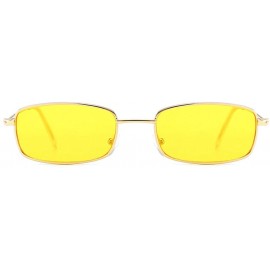 Oversized Women's Fashion Jelly Sunshade Sunglasses Integrated Candy Color Glasses - D - CP193XIH4KX $8.07