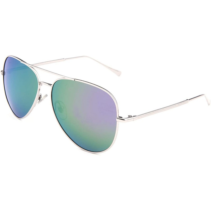 Aviator Mutil-typle Fashion Sunglasses for Women Men Made with Premium Quality- Polarized Mirror Lens - CH19424CY7X $11.31