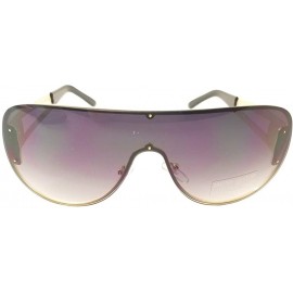 Cat Eye Cat Eye Frameless Sunglasses Vintage Mirrored Womens UV 400 - Grey Mirrored - CL18EOLXLXO $13.16