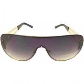 Cat Eye Cat Eye Frameless Sunglasses Vintage Mirrored Womens UV 400 - Grey Mirrored - CL18EOLXLXO $13.16