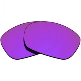 Sport 100% Precise-Fit Replacement Sunglass Lenses Ten X OO9128 - Polarized Deep Purple Mirror - CL18CK78YCW $19.51