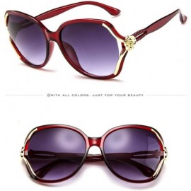 Oversized Sunglasses for Men Women Vintage Sunglasses Rose Sunglasses Retro Oversized Glasses Eyewear - C - CE18QMY6KKH $10.47