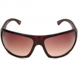 Rectangular Men's R1162 Wrap Sunglasses - Tortoise - CW1176184OH $34.57