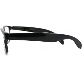 Wayfarer Classic Narrow Horn Rim Clear Lens Fashion Eye Glasses - C311YJZ1GXJ $10.83