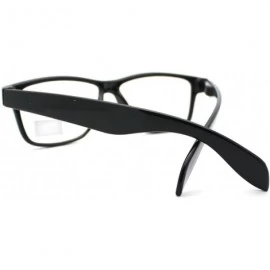 Wayfarer Classic Narrow Horn Rim Clear Lens Fashion Eye Glasses - C311YJZ1GXJ $10.83