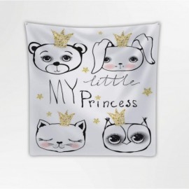 Goggle My Little Princesses Illustration Child-Wall Hanging Tapestry Girls for Decor 39.3X39.3Inch - Color 18 - CR1992K6I2I $...