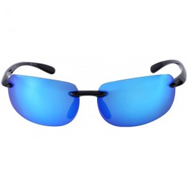 Sport Pair Lovin Unisex Polarized Sunglasses - Open Road Blue - CQ12EVSCCEF $44.22