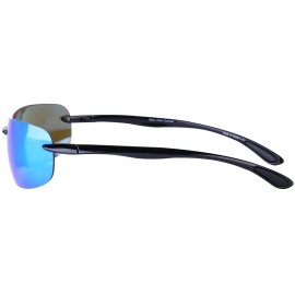 Sport Pair Lovin Unisex Polarized Sunglasses - Open Road Blue - CQ12EVSCCEF $44.22