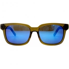 Square Trendy stylish sunglasses for men women UV protective polarized shied lens - Grey - C8188YACR5W $19.81