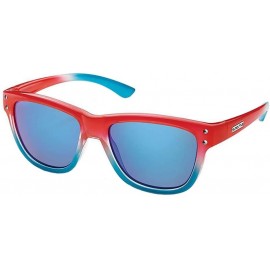 Sport Carob Polarized Sunglasses - Red Fade Frame - C711MWMPHBD $33.91