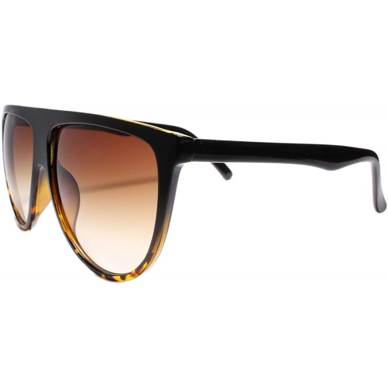 Oversized Oversized Mens Womens Vintage Retro Style Sunglasses - Tortoise - CD18W8COWG9 $10.08