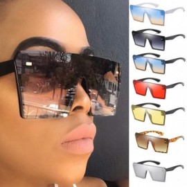 Rimless UV Protection Sunglasses for Women Men Rimless frame Rectangle Plastic Lens Metal Frame Sunglass - B - CA1902Z3DS9 $1...