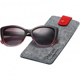 Wayfarer Polarized Woman's Classic Jackie-O Cat Eye Retro Fashion Sunglasses - C2188X37CGE $15.98