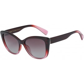 Wayfarer Polarized Woman's Classic Jackie-O Cat Eye Retro Fashion Sunglasses - C2188X37CGE $15.98