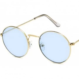 Oversized Fashion Classic Retro Round Sunglasses Women Mirror Sun Glasses Vintage Luxury Female Shades UV400 - 2 - C5198ZWYGE...