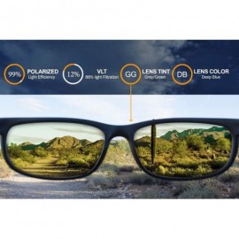 Sport Polarized Replacement Lenses for Gatti Sunglasses - Multiple Options - Silver Chrome Mirror - CZ12CCLA587 $31.03