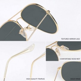 Aviator Aviator Sunglasses for Women Polarized Sunglasses Mirrored Lens Vintage Women Sunglasses UV Protection - CS18WCNKYIS ...