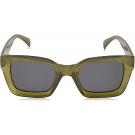 Round Potent Round Sunglasses - Olive - CV18NCK83QR $13.75