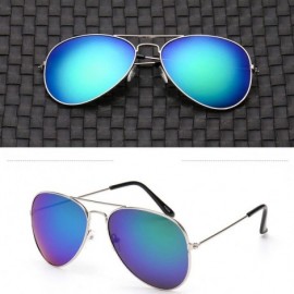 Oversized Women Men Sunglasses Retro Glasses Unisex Holiday Casual Fashion Vintage Oversize Metal Frame Gradient Eyewear - CI...