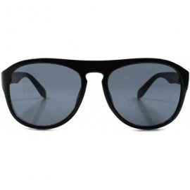 Aviator Classic Vintage Retro Fashion Urban Hip Look Mens Womens Sunglasses - Black - CS18933SLR4 $12.35