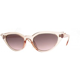 Cat Eye Womens Retro 1950s Cat Eye Sunglasses P2457 - Pink - CG18QHXT5HK $12.99