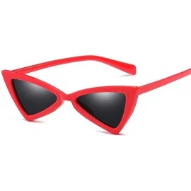 Aviator Triangular Sunglasses Women Fashion Women Sun Glasses Female Ladies Eyewear 4 - 4 - C618XE04ET6 $7.36