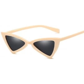 Aviator Triangular Sunglasses Women Fashion Women Sun Glasses Female Ladies Eyewear 4 - 4 - C618XE04ET6 $7.36