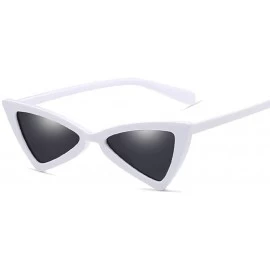 Aviator Triangular Sunglasses Women Fashion Women Sun Glasses Female Ladies Eyewear 4 - 4 - C618XE04ET6 $7.36