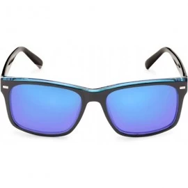 Sport Sunglass Warehouse Stokes- Polarized Plastic Retro Square Men's & Women's Full Frame Sunglasses - CR12OC2YQWY $19.11