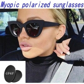 Goggle Women Nearsighted glasses Myopic polarized sunglasses Optical Glasses Mens Goggle uv400 Cat Sunglasses - CV18RTSYEEL $...