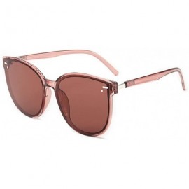 Cat Eye Big Cat Eye Sunglasses Women Men Sunglasses Ladies Metal YV400 Lens Eyeglasses - C4 - C1198UIC9YG $13.35