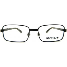 Rectangular New Optic Rx Prescription Eyeglasses - Hunter (52-16-140) - Matte Black - CA118EK2MEH $25.08