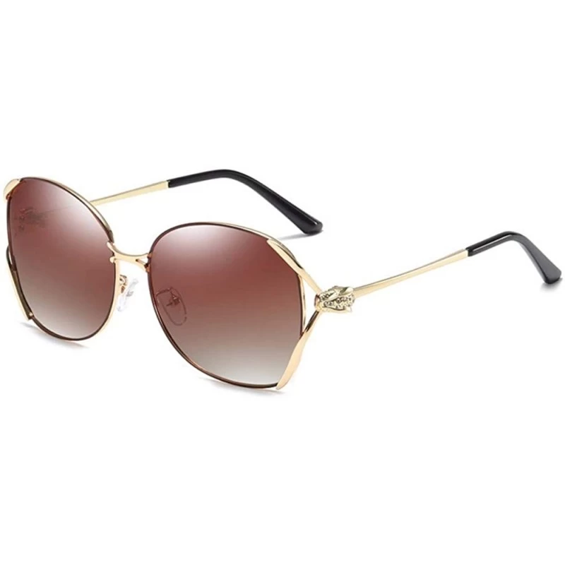 Aviator Polarized Sunglasses Women Polarized Sunglasses Anti-ultraviolet Polarization Driving - D - C318QS0CKKZ $39.20