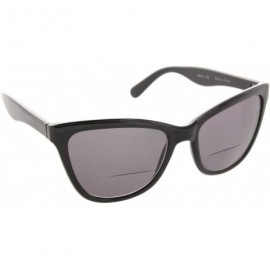 Cat Eye Cat Eye Bifocal Reading Sunglasses Readers for Women [Black - 1.50] - Black - CB18D08N7AX $21.11