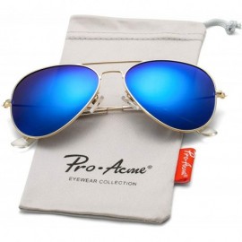 Aviator Classic Polarized Aviator Sunglasses for Men and Women UV400 Protection - CB184DULOXH $21.02