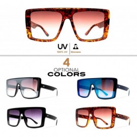 Square F078 Classic Square Design - 80's Retro Stylish for Women 100% UV Protection - CU194IOAMK3 $16.61