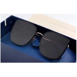 Aviator Sunglasses Fashion Driving Glasses-100% Protection Against Harmful UVA UVB UVC Rays - C8197HS4CGU $37.10