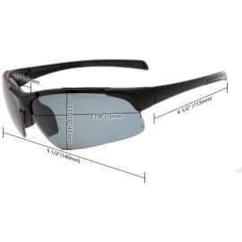 Rimless TR90 Unbreakable Sports Half-Rimless Bifocal Sunglasses Baseball Running Fishing Driving Golf Softball Hiking - C218A...