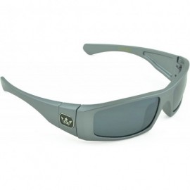 Round Gangster Sunglass Hardcore Dark Lens Sunglasses Men Women - Gray-iii - C512D1PGIDF $8.09