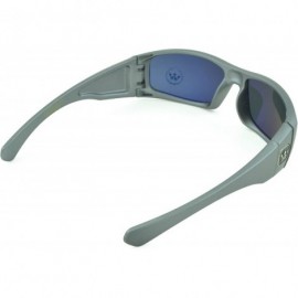 Round Gangster Sunglass Hardcore Dark Lens Sunglasses Men Women - Gray-iii - C512D1PGIDF $8.09