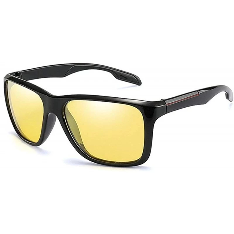 Goggle Myopic Polarized Glasses Sunglasses Goggles - Yellow - C718Y8WS60W $17.15