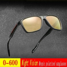 Goggle Myopic Polarized Glasses Sunglasses Goggles - Yellow - C718Y8WS60W $17.15