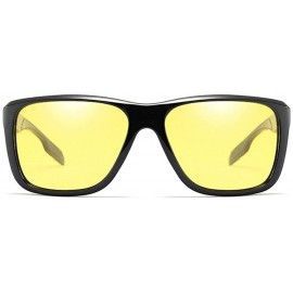 Goggle Myopic Polarized Glasses Sunglasses Goggles - Yellow - C718Y8WS60W $17.15