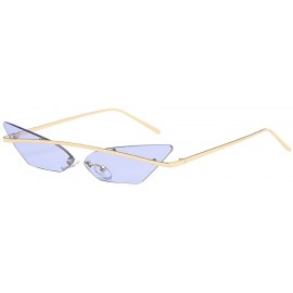 Goggle Fashion Sunglasses-Vintage Irregular Shape Sunglasses Eyewear Retro Street Beat Goggle (D) - D - C818R3T3Q4G $12.81