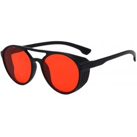 Oversized Sunglasses men's retro box trend sunglasses spread the impulse eye - Shahei Blue Tablets - C0190MXUQIZ $32.04